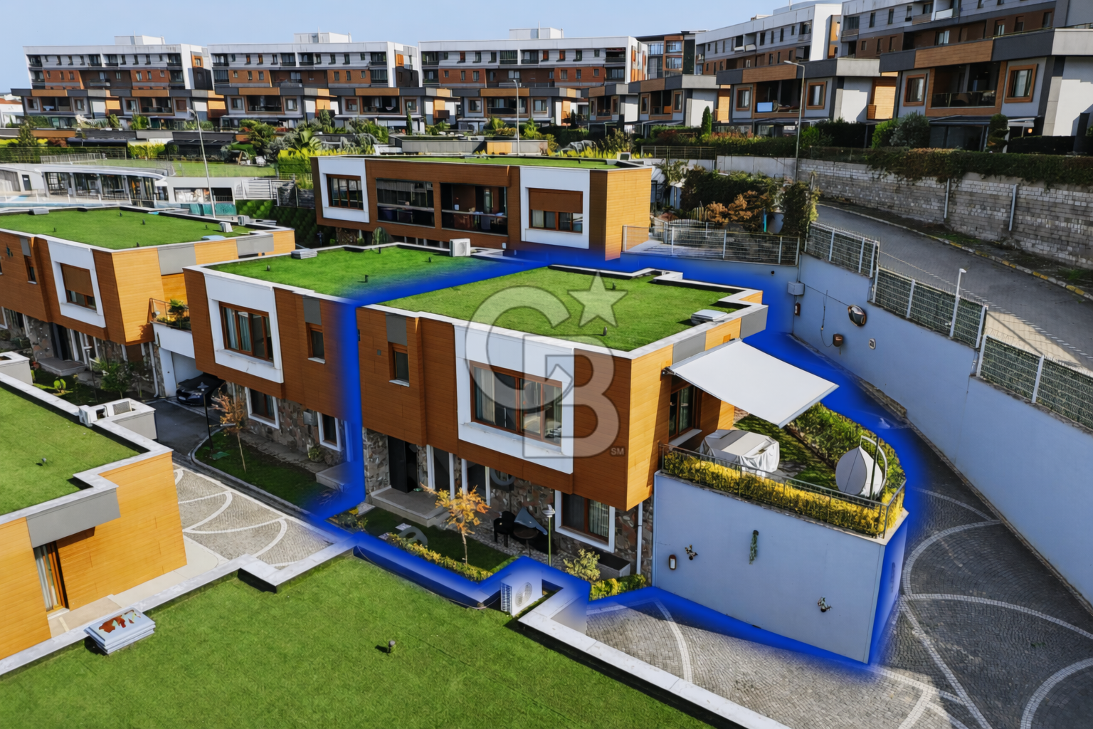 CB Envoy'dan Panorama 3 Sitesinde Müstakil Bahçe Kullanım Villa