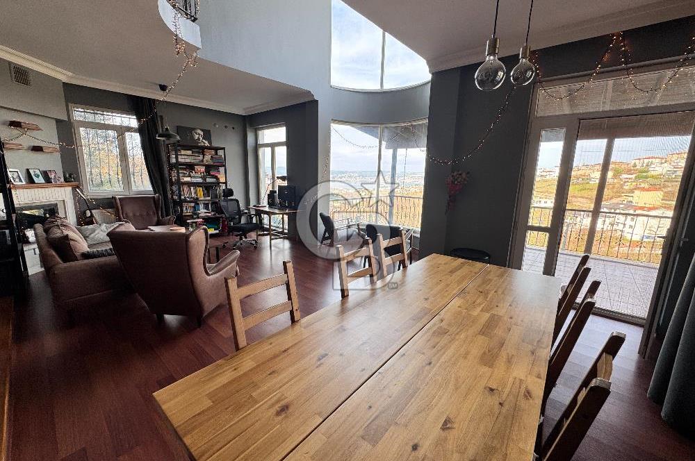 BAŞİSKELE BAHÇECİK DENİZ - DOĞA MANZARALI SATILIK KÖŞE VİLLA