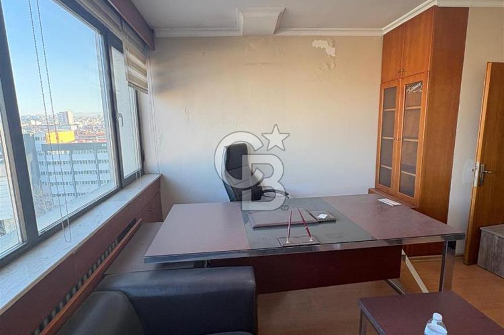 Kızılay Maltepe Cadde Üzeri Metroya Yakın EŞYALI Kiralık Ofis