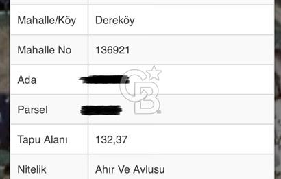 İÇİNDE TESCİLLİ BİNA BULUNAN 132 M2 ARSA