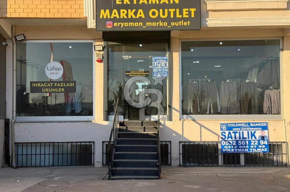 ERYAMAN AYAŞ YOLUNA CEPHELİ 285M2 GİRİŞ BODRUM SATILIK İŞYERİ
