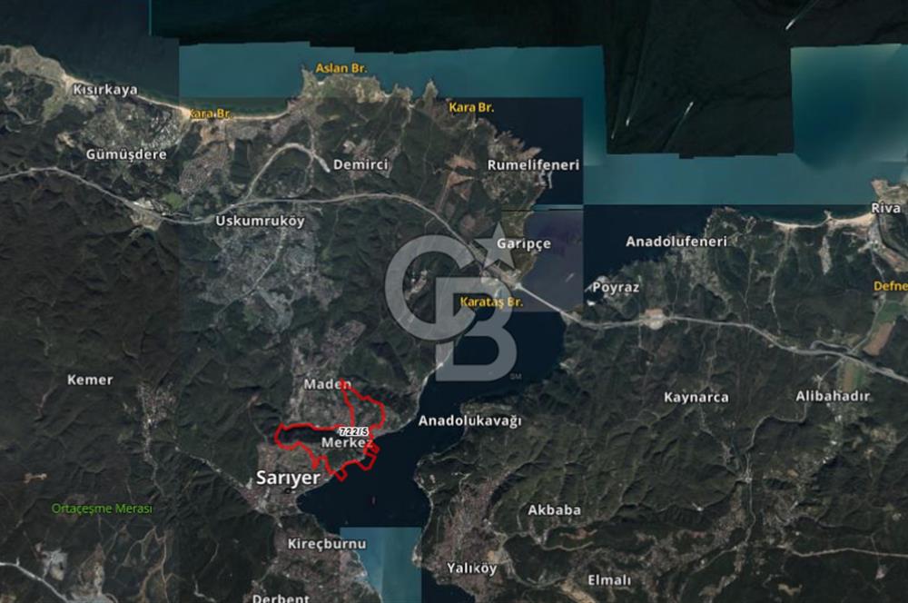 SARIYER MERKEZ, DENİZE 300M, MÜSTAKİL 91M2 ARSALI SATILIK BİNA