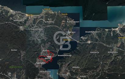 SARIYER MERKEZ, DENİZE 300M, MÜSTAKİL 91M2 ARSALI SATILIK BİNA