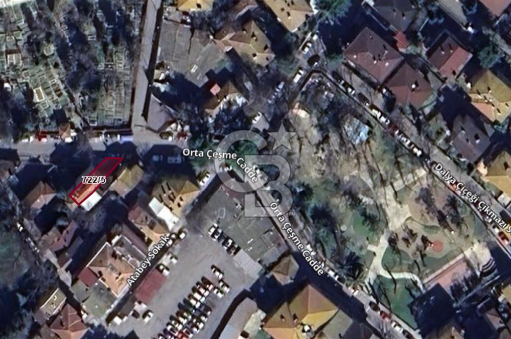 SARIYER MERKEZ, DENİZE 300M, MÜSTAKİL 91M2 ARSALI SATILIK BİNA