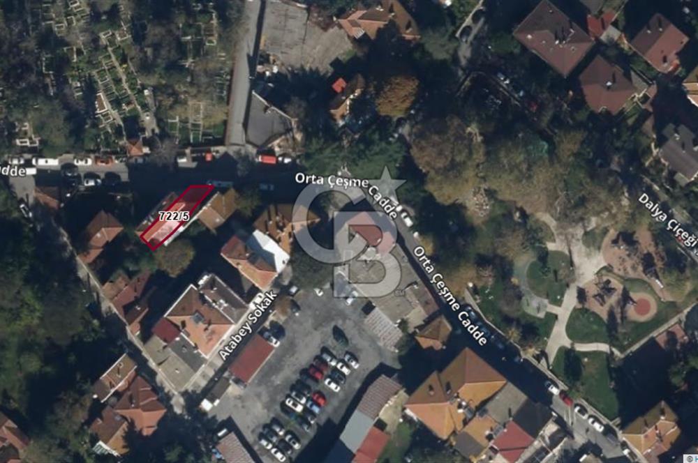 SARIYER MERKEZ, DENİZE 300M, MÜSTAKİL 91M2 ARSALI SATILIK BİNA