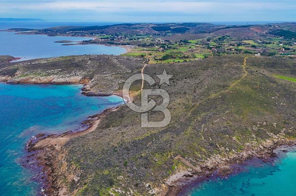 ÇANAKKALE BOZCAADA ALAYBEY DENİZE 10 METRE MESAFEDE SATILIK ARSA