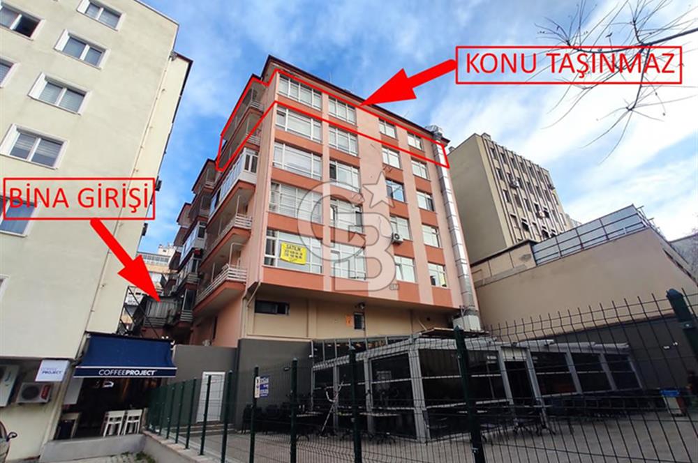 CB VİZYON’DAN TUNALI HİLMİ CADDESİ ÜZERİNDE 120m2Net SATILIK 3+1 DAİRE