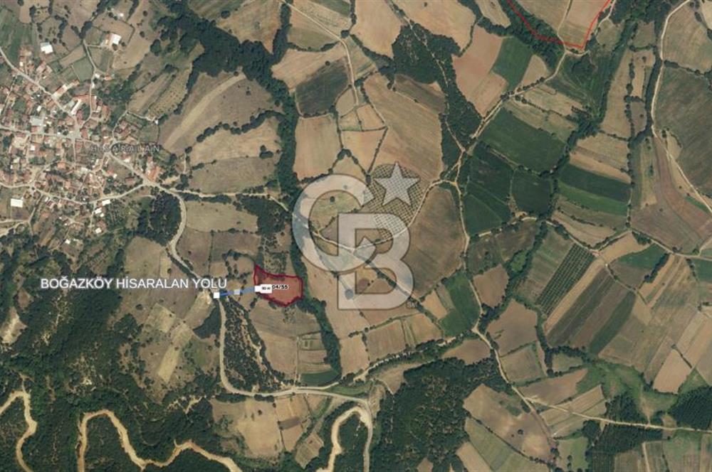 COLDWELL BANKASI LİDER DAN KARESİ HİSARALANDA SATILIK TARLA