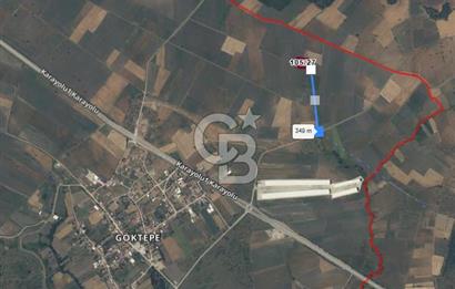 ÇANAKKALE BİGA GÖKTEPE KÖYÜNDE SATILIK 3191 M2 TARLA