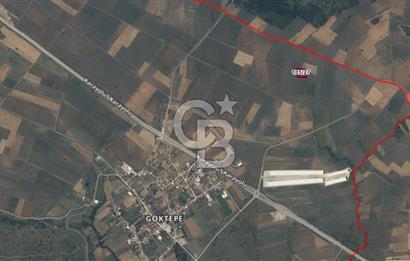 ÇANAKKALE BİGA GÖKTEPE KÖYÜNDE SATILIK 3191 M2 TARLA