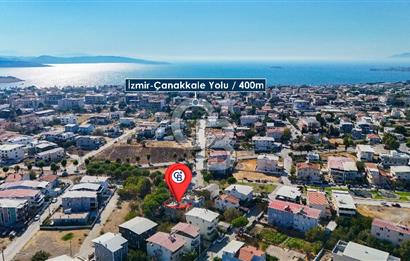 ALİAĞA ŞAKRANDA PARK MANZARALI BAHÇE KATI SATILIK 2+1