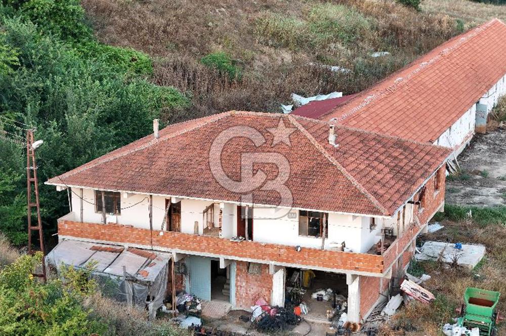 ÇİFTLİKKÖY KABAKLI DA SATILIK 47.375M2 ARAZİ VE MÜŞTEMİLAT!