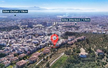 SÖKE MERKEZİ LOKASYONDA SATILIK ARSA 12 DAİRE İMARLI