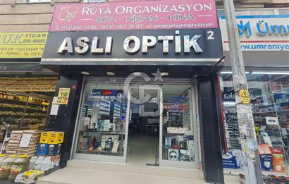 Ümraniye sütçü imam caddesinde kiralık işyeri