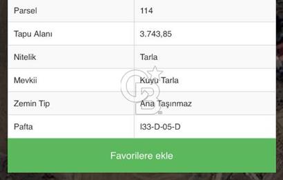 YOZGAT ŞEFAATLİ YOL AYIRIMINDA SALMANFAKILI KÖYÜNDE YATIRIMLIK BAHÇE&TARLA