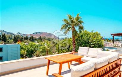 Bodrum Gümüşlük'te Havuzlu Lüks 3+1 Eşyalı Satılık Villa