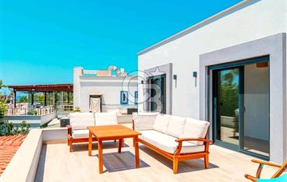 Bodrum Gümüşlük'te Havuzlu Lüks 3+1 Eşyalı Satılık Villa