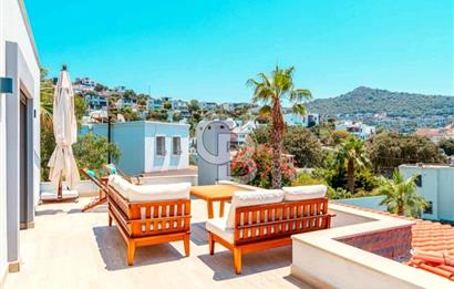 Bodrum Gümüşlük'te Havuzlu Lüks 3+1 Eşyalı Satılık Villa