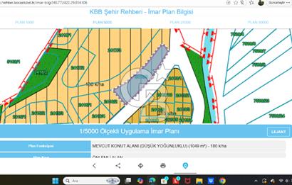 DERİNCE ÇINARLI MERSİNCİK SATILIK %30 İMARLI SATILIK KÖŞE PARSEL