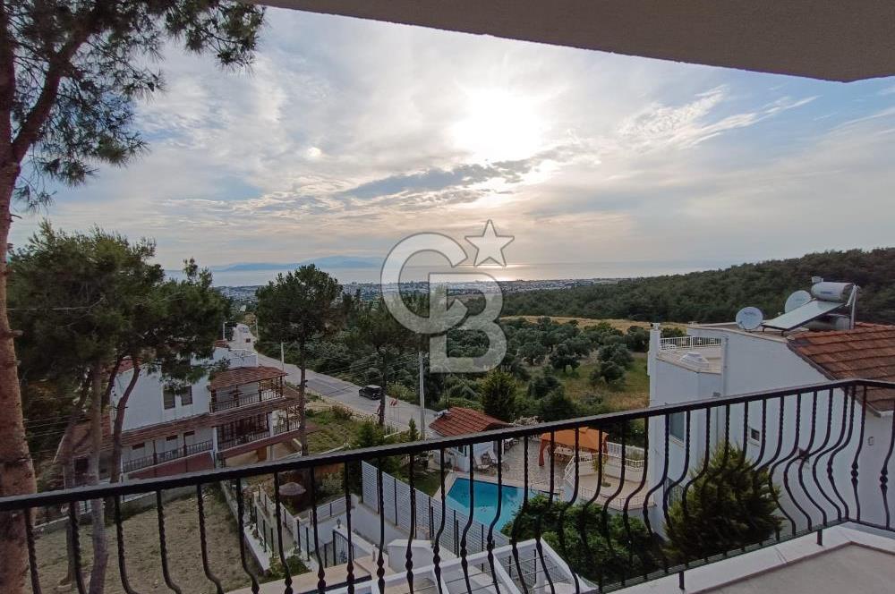 Kuşadası soğucakta 800 m2 arsa içerisinde 5+2 satılık havuzlu villa