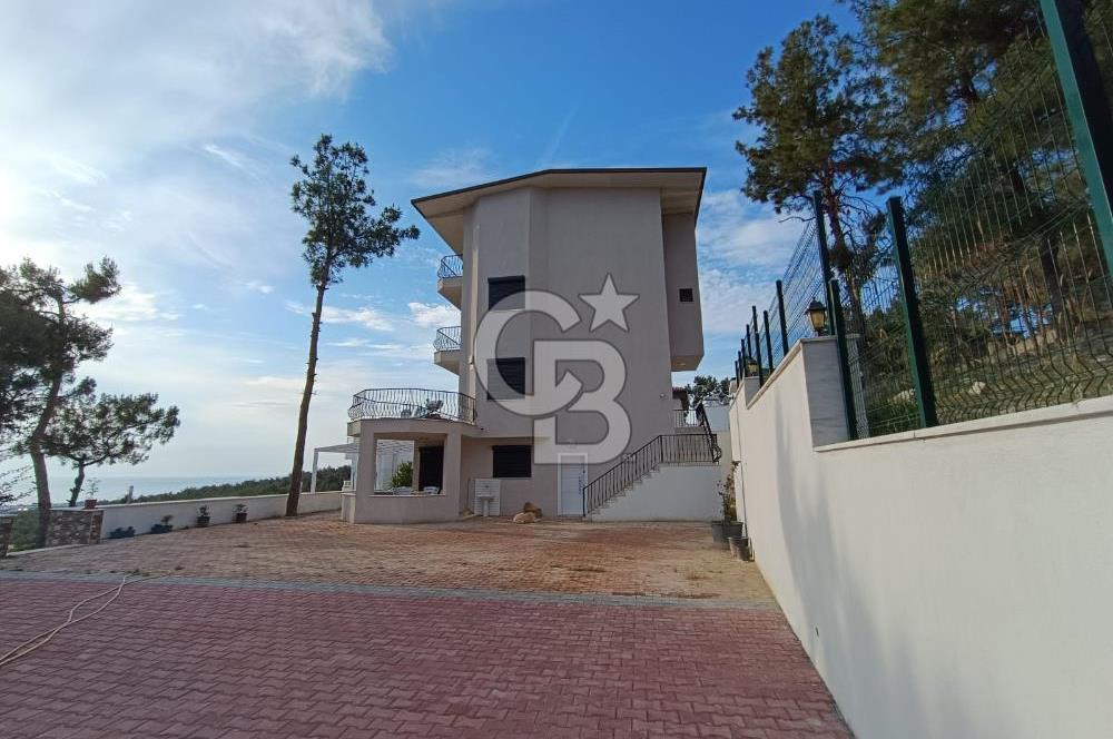 Kuşadası soğucakta 800 m2 arsa içerisinde 5+2 satılık havuzlu villa