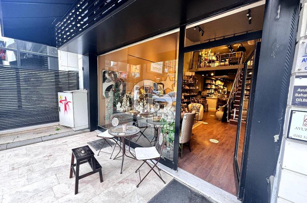 İZMİT KÖRFEZ MAH. SATILIK ASMA KATLI KİRACISIZ İŞ YERİ / DÜKKAN