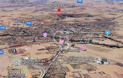 NEVŞEHİR-HACIBEKTAŞ'DA 17 DÖNÜM *İMARA YAKIN* SATILIK TARLA