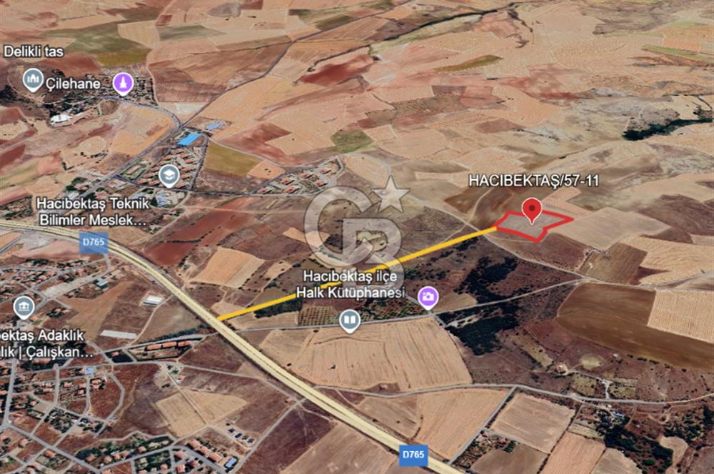 NEVŞEHİR-HACIBEKTAŞ'DA 17 DÖNÜM *İMARA YAKIN* SATILIK TARLA