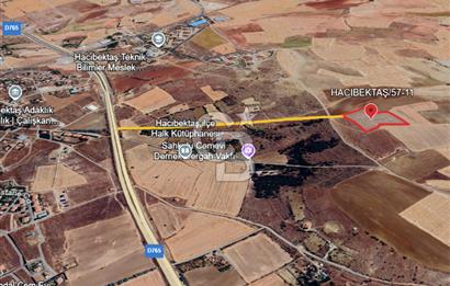 NEVŞEHİR-HACIBEKTAŞ'DA 17 DÖNÜM *İMARA YAKIN* SATILIK TARLA