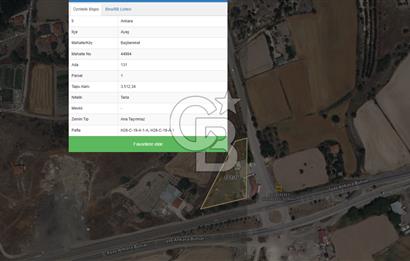 ANKARA AYAŞ YOLU ÜZERİ BAŞBEREKET KAVŞAĞI