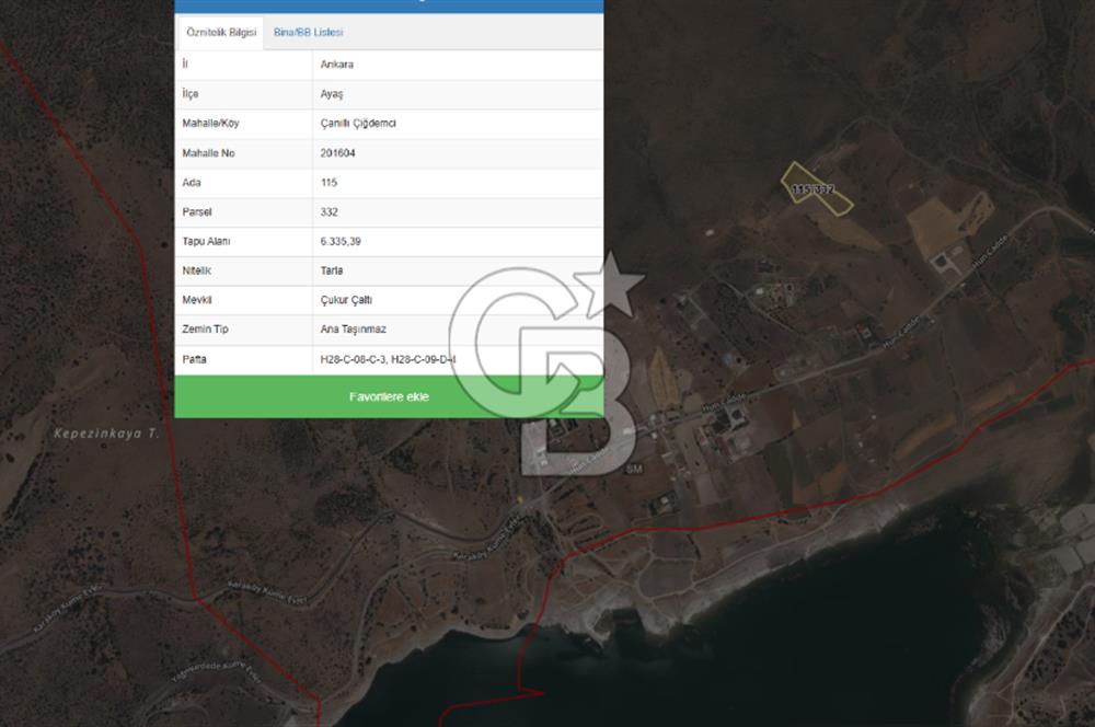 Ayaş'ın göz bebeği çanıllı barajı manzaralı