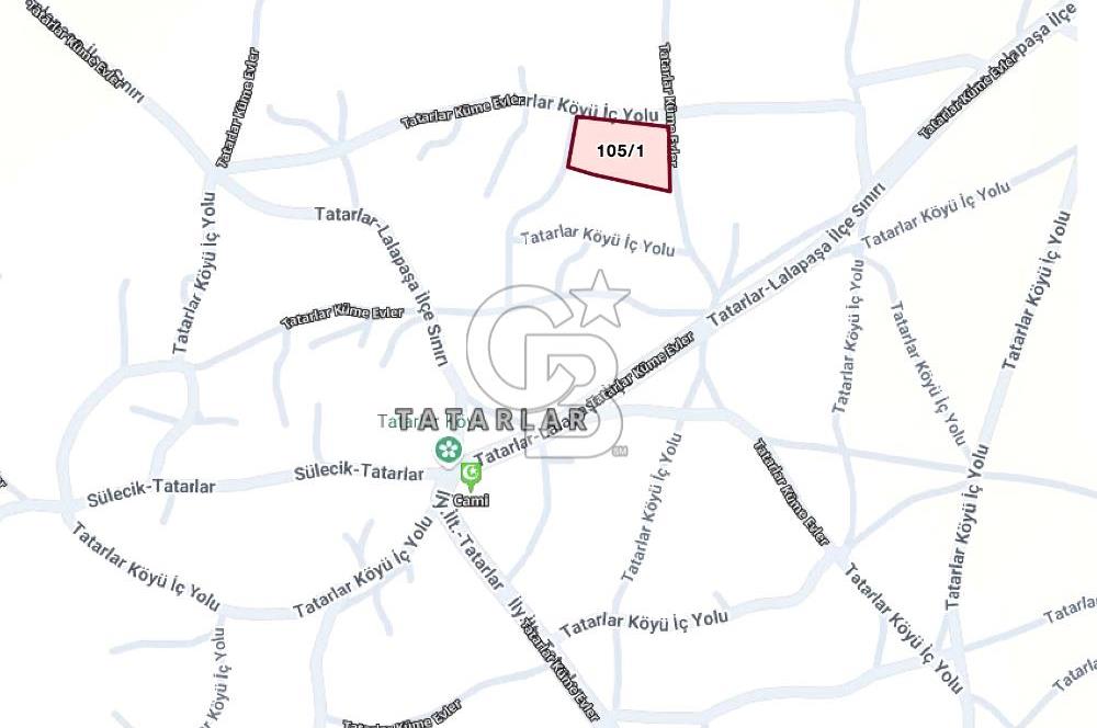 EDİRNE SÜLOĞLU TATARLAR KÖYİÇİ MEVKİİ SATILIK ARSA ! 