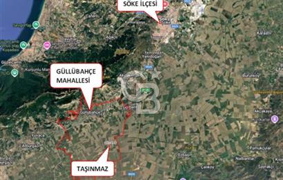 Aydın Söke Güllübahçe'de 17.893 M² Sulu Tarım Arazisi