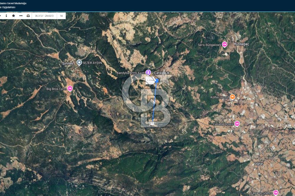 CB CLASS ANTALYA KAŞ ÇATALOLUKDA 2736m2 YATIRIMLIK FIRSAT ARAZİ