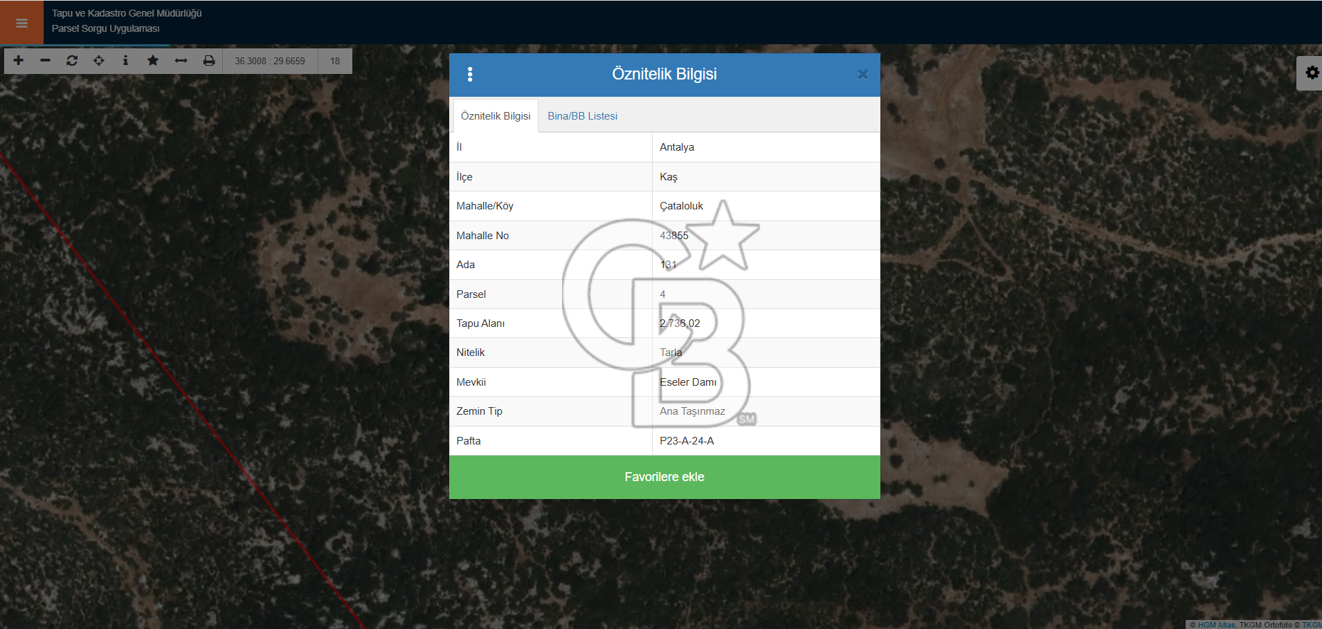CB CLASS ANTALYA KAŞ ÇATALOLUKDA 2736m2 YATIRIMLIK FIRSAT ARAZİ
