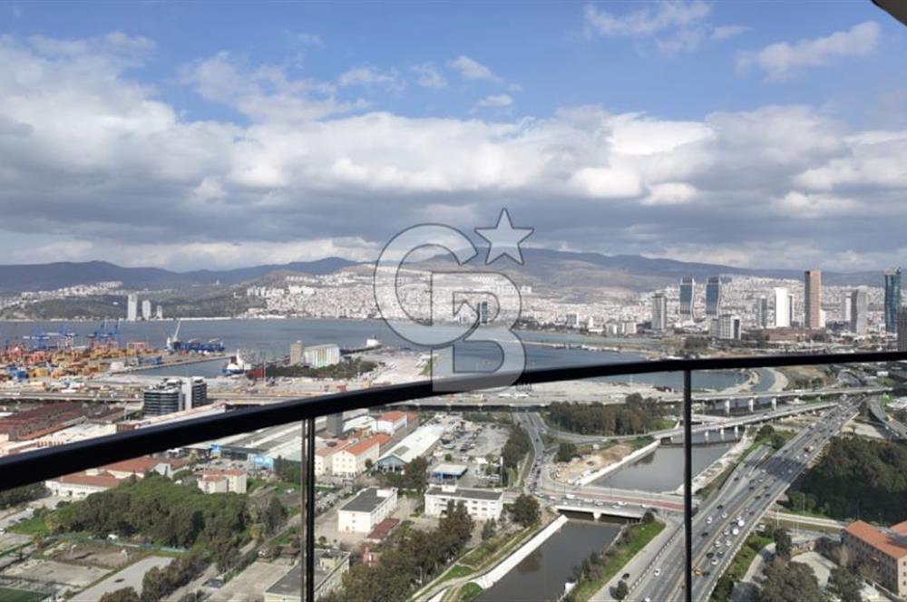 Folkart Vega’da Satılık 1+1 Lüks Eşyalı Yüksek Kat Full Deniz Manzaralı Daire 