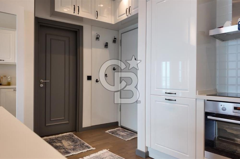 Folkart Vega’da Satılık 1+1 Lüks Eşyalı Yüksek Kat Full Deniz Manzaralı Daire 