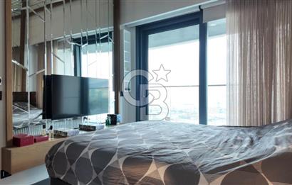 Folkart Vega’da Satılık 1+1 Lüks Eşyalı Yüksek Kat Full Deniz Manzaralı Daire 