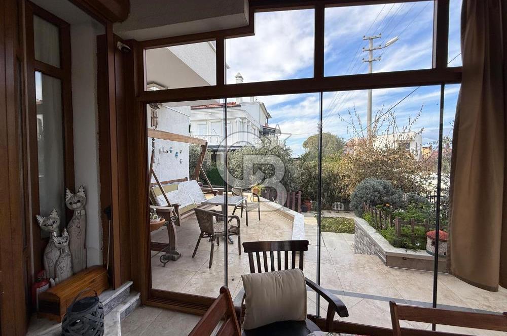 BURHANİYE ÖREN DENİZE 50m MÜSTAKİL VİLLA 130 m2 BAHÇE KULLANIMLI