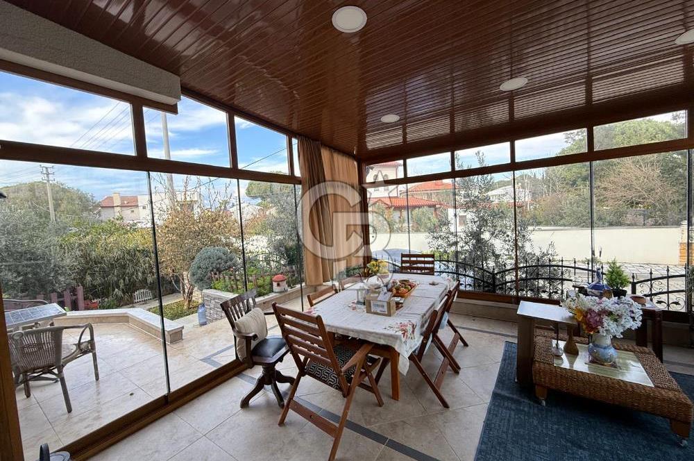 BURHANİYE ÖREN DENİZE 50m MÜSTAKİL VİLLA 130 m2 BAHÇE KULLANIMLI