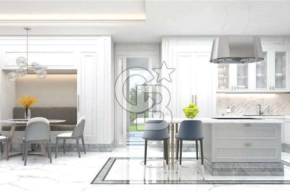 ALACAATLI'DA 1000 m2 ARSA PAYI GÜV.SİTE İÇİNDE 5+2 MALİKANE