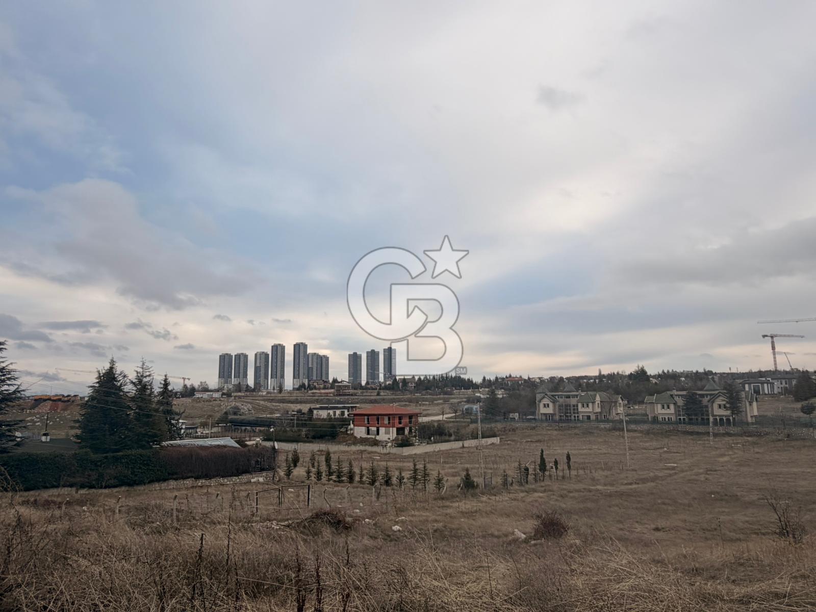 GÖLBAŞI İNCEK MAH. 2000 M2 0.40 EMSAL SATILIK VİLLA İMARLI ARSA