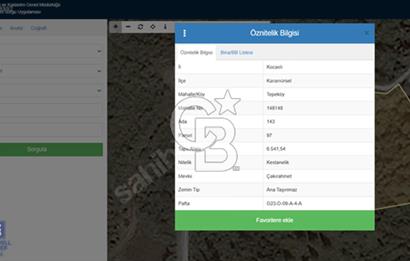 KOCAELİ KARAMÜRSELDE YOLA CEPHELİ DENİZ MANZARALI SATILIK ARAZİ