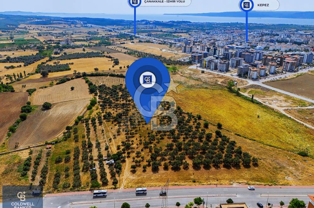 ÇANAKKALE KEPEZ'DE BÜYÜK METRAJLI, YATIRIM DEĞERİ YÜKSEK ARAZİ