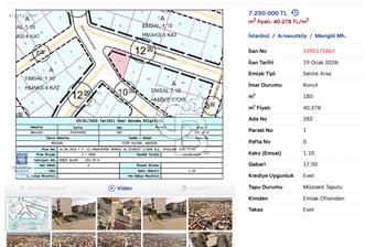 SATILIK BOLLUCA'DA 1.10 EMSAL Z+4 KAT İMARLI CADDE CEPHE ARSA - 1 - 331152