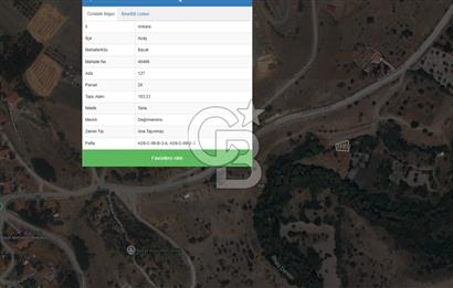 ANKARA AYAŞ BAYAT TEK TAPU 183M2