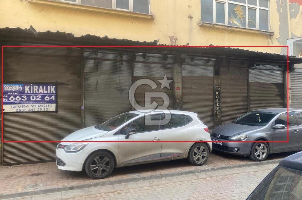 BAYRAMPAŞA'DA DÜZ GİRİŞ KİRALIK DÜKKAN
