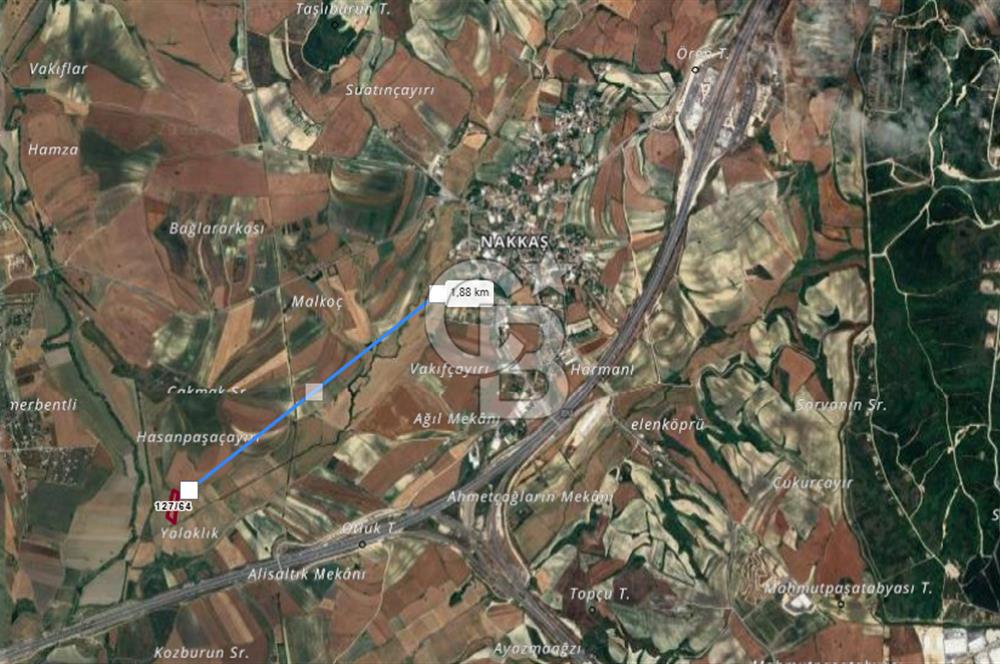 CB'DAN ÇATALCA NAKKAŞ 230M2, HAVAALANNA YAKIN, SATILIK ARAZİ