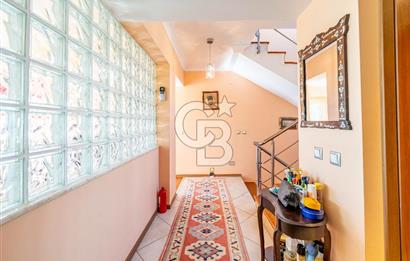 VİLLAKENT ŞÖMİNELİ GENİŞ BAHÇELİ SATILIK MÜSTAKİL TRİPLEKS VİLLA