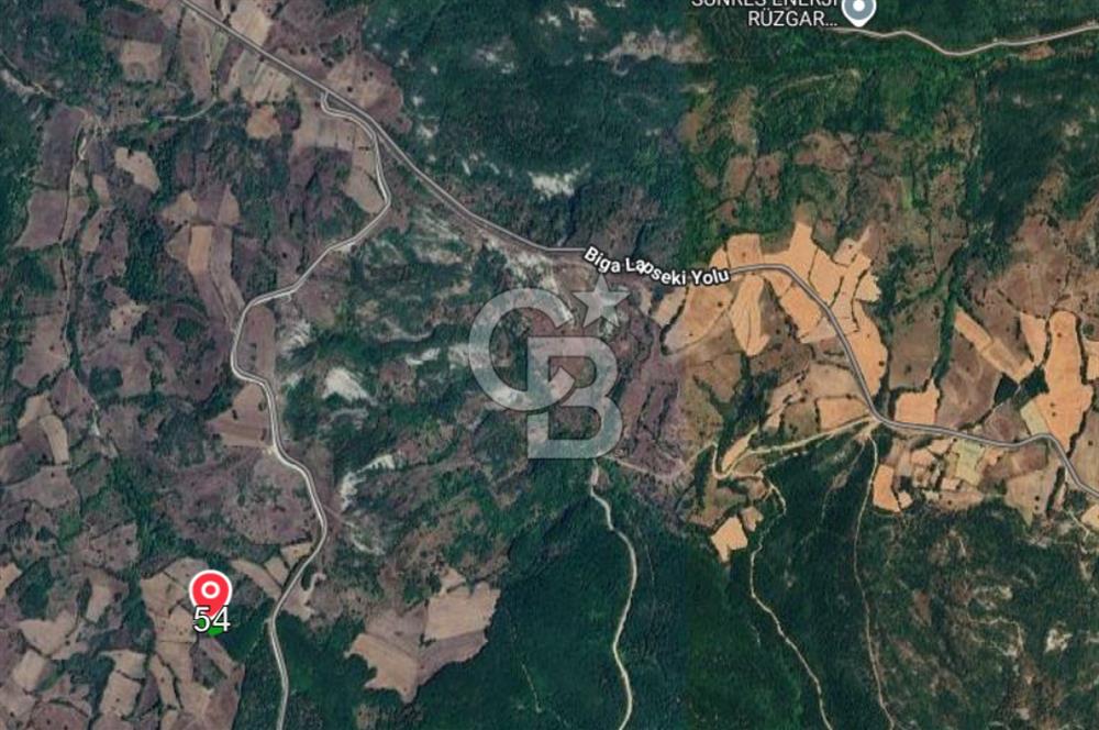 ÇANAKKALE LAPSEKİ BEYÇAYIR KÖYÜ SATILIK 1356 m2 ARAZİ